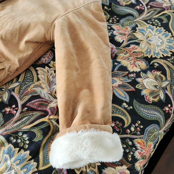 Vintage J.Percy For Marvin Richard's Camel Suede Leather Jacket - Picture 11 of 16